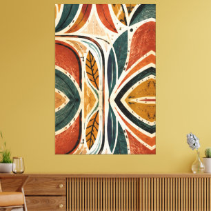 Earth and Sky Artwork Canvas Print