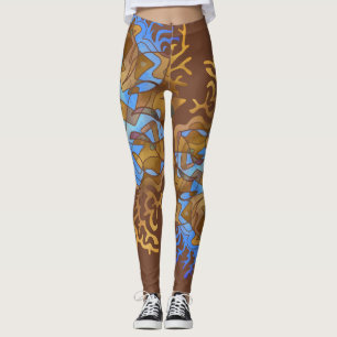 Earth and Sky Mandala Leggings