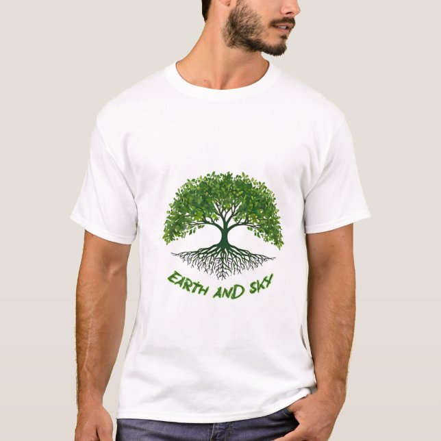 Earth and sky T-Shirt (Front)