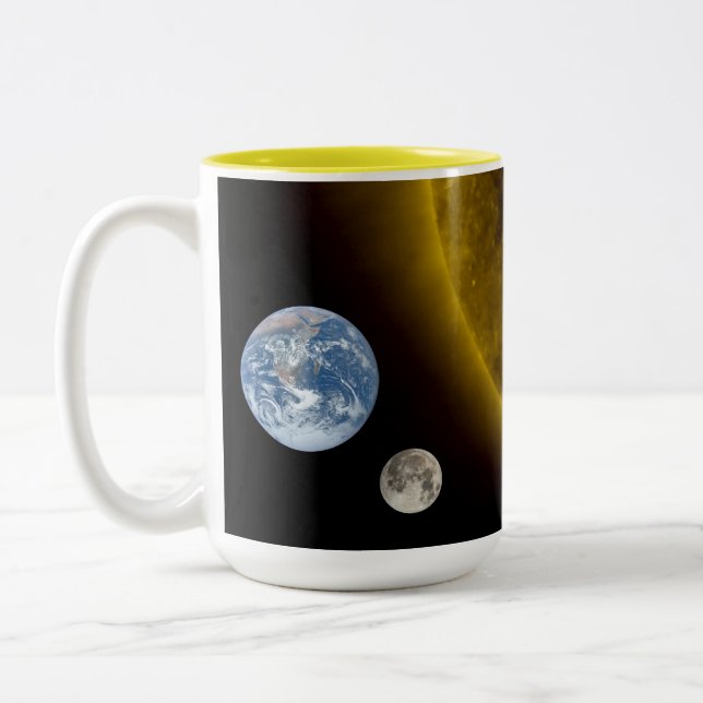 Earth and sun Mug (Left)