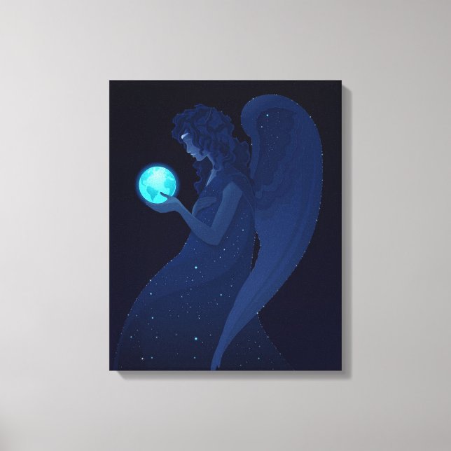 Earth Angel Canvas Print (Front)