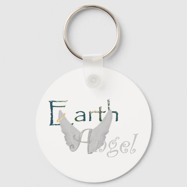 Earth Angel Key Ring (Front)