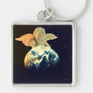 Earth Angel Key Ring