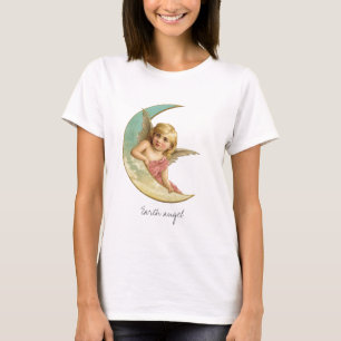 Earth Angel Moon Girl Vintage Victorian T-Shirt