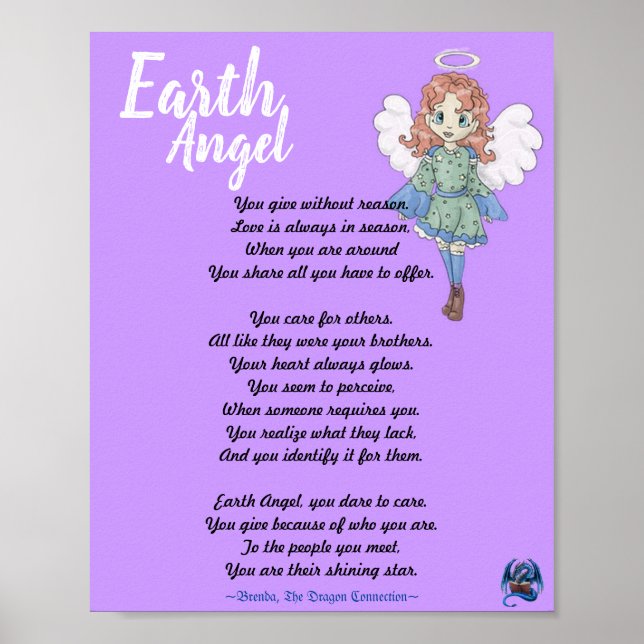 Earth Angel Poster (Front)