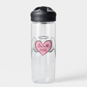 Earth Angel Water Bottle – Wings, Heart & Halo