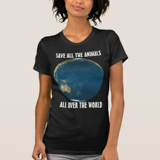 Earth_at_Equinox_Rotation_Animation, SAVE ALL T... T-Shirt