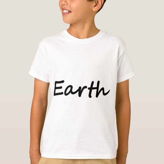 Earth Autograph T-Shirt (Front)