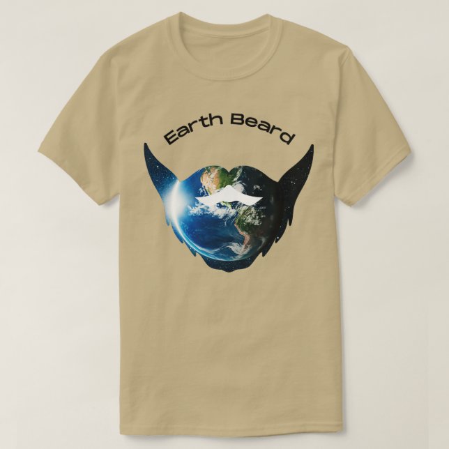Earth Beard Classic TShirt (Design Front)