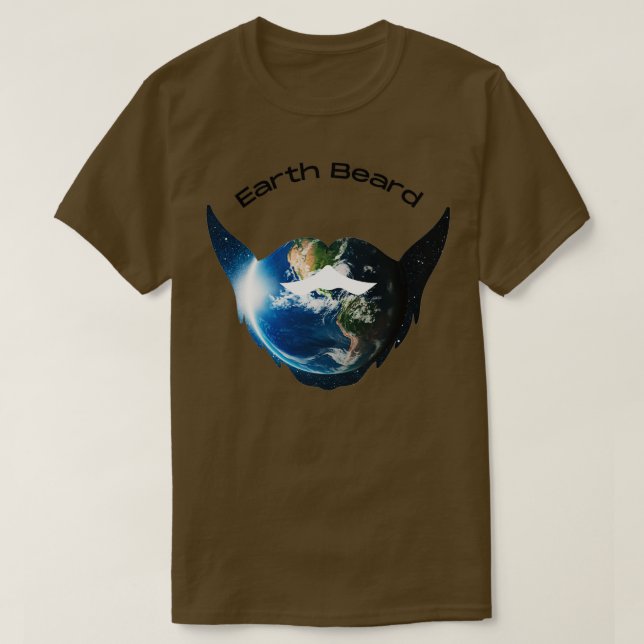 Earth Beard T-Shirt (Design Front)