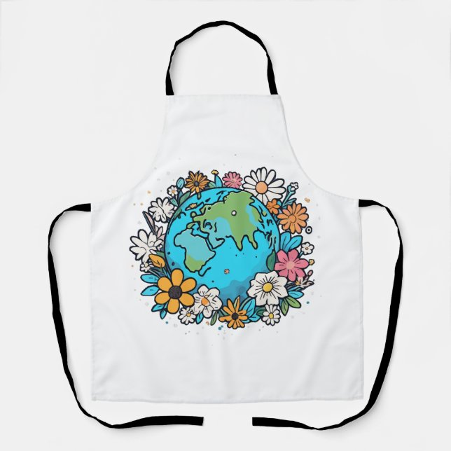 Earth Beauty Apron (Front)