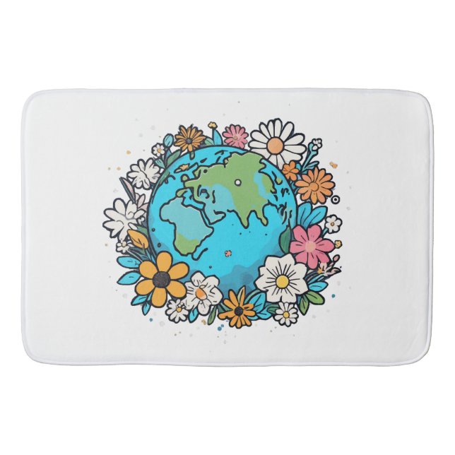 Earth Beauty Bath Mat (Front)