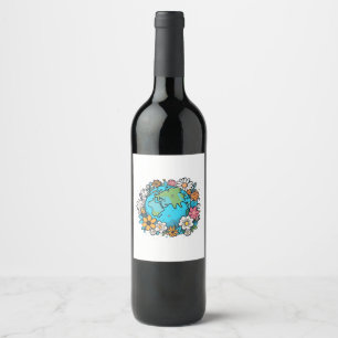 Earth Beauty Wine Label