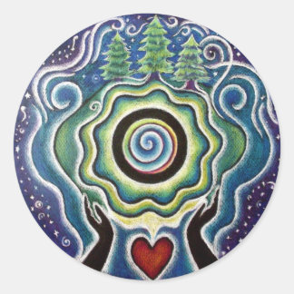 Earth Blessings Mandala  Sticker