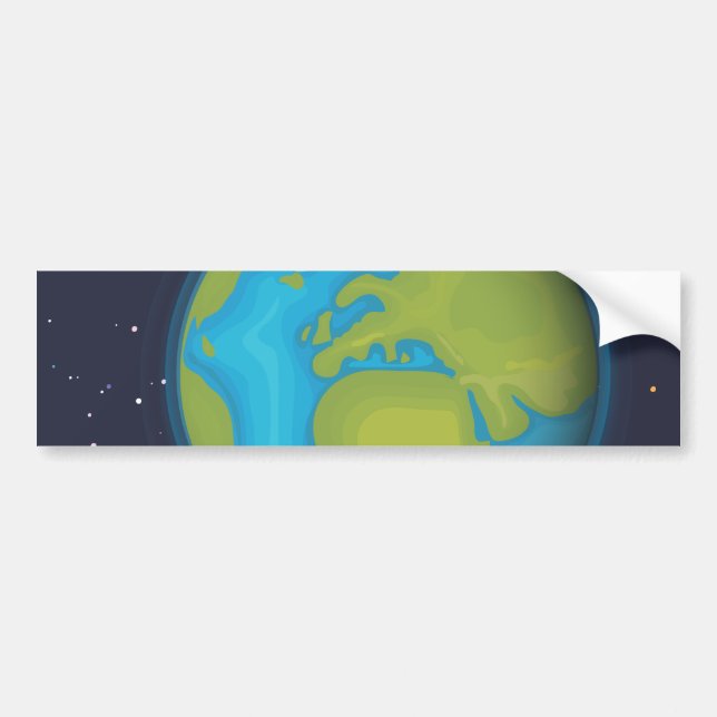Earth Bumper Sticker (Front)
