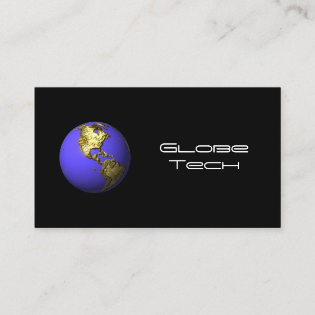 Earth Business Card (Front)