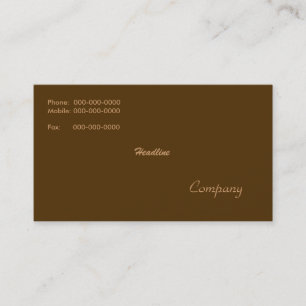 Earth Business Card
