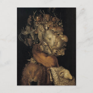 Earth by Giuseppe Arcimboldo Postcard