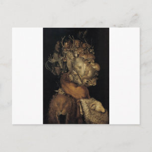 Earth by Giuseppe Arcimboldo Postcard