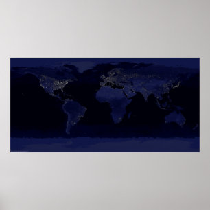Earth By Night Poster