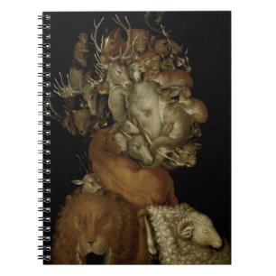 Earth, c.1570 (oil on panel) spiral notebook
