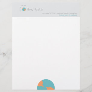 Earth Chat Personalized Letterhead