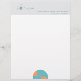 Earth Chat Personalized Letterhead