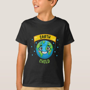 Earth Child Save Planet Teacher Science Climate Ch T-Shirt