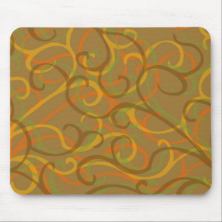 earth colours mouse pad