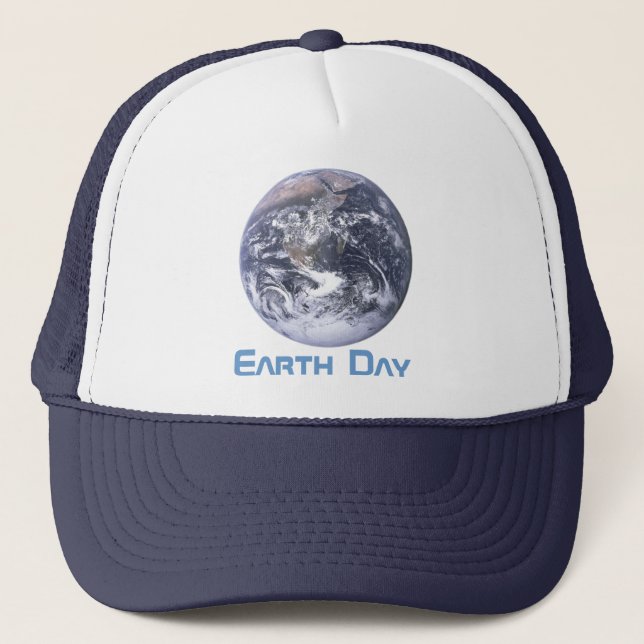 Earth Day 2012 - Earth in full view Trucker Hat (Front)