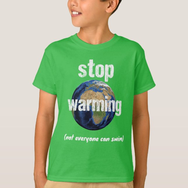 Earth day 2019 global warming T-Shirt (Front)