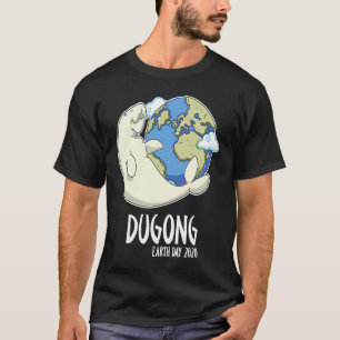Earth Day 2020 Dugong Manatee Marine Animal T-Shirt