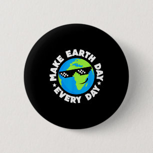 Earth Day 2025 Earth Day Everyday Teacher Kids Coo 6 Cm Round Badge