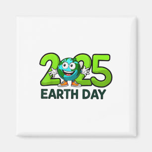 Earth Day 2025 Funny Earth Day Birthday Kids Boys  Magnet