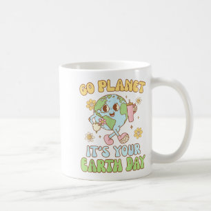 Earth Day 2025 Go Planet Its Your Earth Day Mens W Coffee Mug