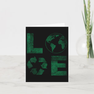 Earth Day 2025 Love Earth Everyday Vintage Earth D Card