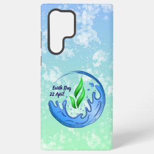 Earth Day 2025 Our Power Our Planet Crest Samsung Galaxy Case