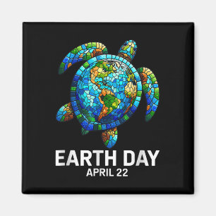Earth Day 2025 Restore Earth Sea Turtle Save The P Magnet
