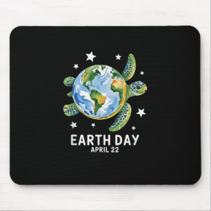 Earth Day 2025 Restore Earth Sea Turtle Save The P Mouse Pad
