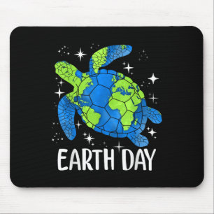 Earth Day 2025 Restore Earth Turtle Art Save The P Mouse Pad