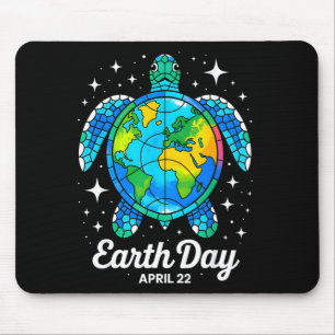 Earth Day 2026 Restore Earth Sea Earth Day Turtle Mouse Pad