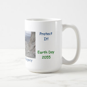 Earth Day 20xx Mug Solitary Hiker
