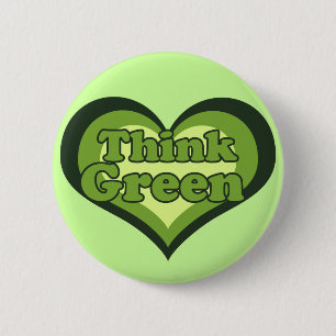 earth day 6 cm round badge