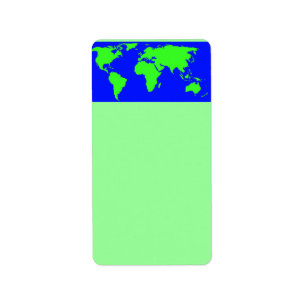 Earth Day Address Label