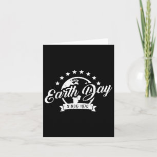 Earth Day Anniversary Vintage Teacher  Card