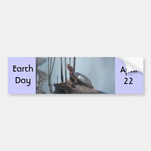 Earth Day / April 22 Bumper Sticker (Front)
