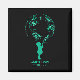 Earth Day April 22 - Celebrate Earth Day Magnet