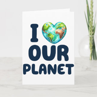Earth Day April 22 Recycle Save The Environment T  Card