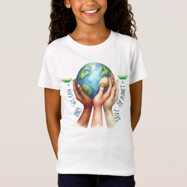 Earth Day April 22 Recycle Save The Environment T-Shirt (Front)