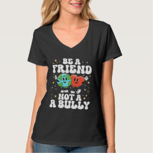 Earth Day Be Kind Teacher Kindness Heart Unity Day T-Shirt
